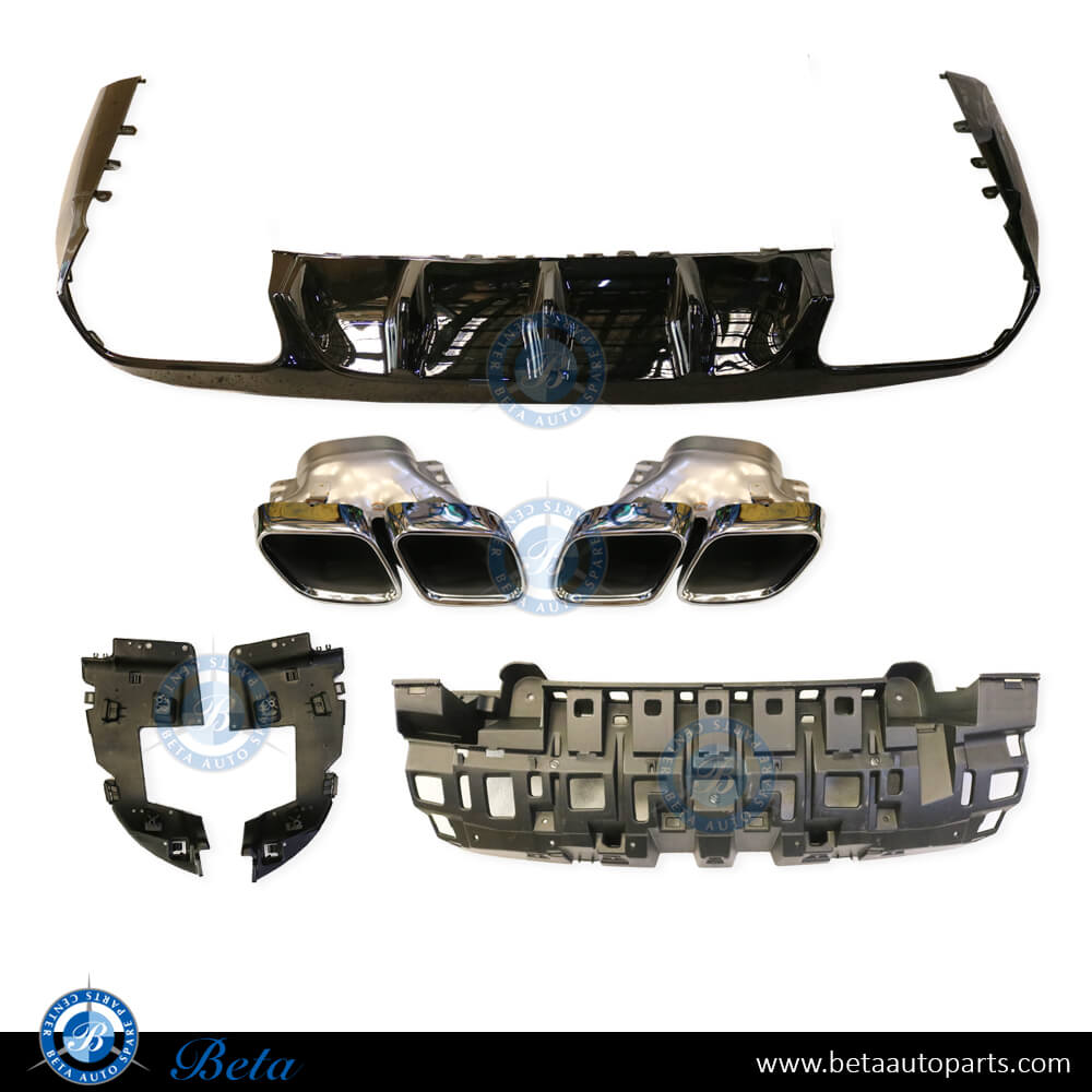 Rear Diffuser AMG E63 look for Normal AMG for Mercedes E-Class Coupe C238 2017-2020 models, Part Number 2388857002 Rear Diffuser AMG E63 look for Normal AMG for Mercedes E-Class Coupe C238 2017-2020 models, Part Number 2388857002